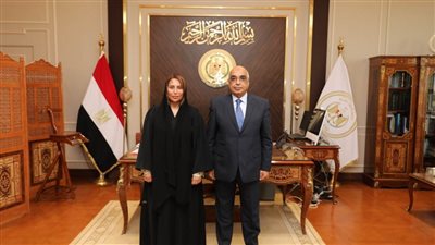 وزير العدل يستقبل سفيرة دولة الإمارات العربية المتحدة بالقاهرة.. صور