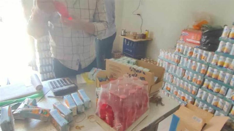 حملة عل المنشات الغذائية