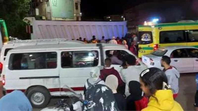 حادث انقلاب سيارة