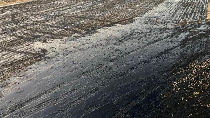 رصف طريق كورنيش المحلة