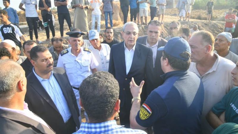 محافظ الغربية خلال