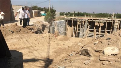 تنفيذ إزالة لـ ٢٠ حالة تعدٍ بأبوصوير  