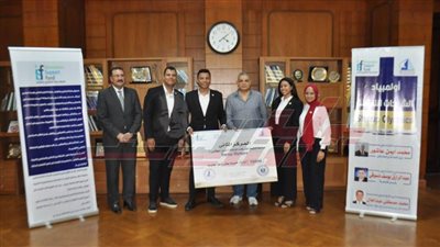رئيس جامعة كفر الشيخ يكرم الفرق الفائزة في ختام مسابقة أولمبياد الشركات الناشئة
