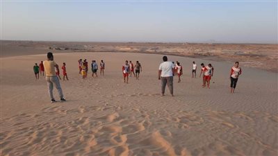 منتخب الوادي الجديد لكرة القدم يستعد للقليوبية