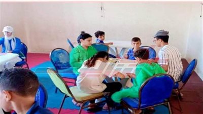 مسابقة فنية للرسم الفوري للنشء ينظمها خليج بحري بمطوبس