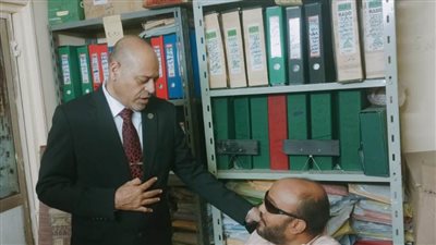 وزير العمل يقوم بزيارة مفاجئة لمديرية عمل الجيزة