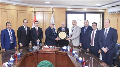 المستشار أحمد عبود يستقبل رئيس نادي قضاة مجلس الدولة بسوهاج