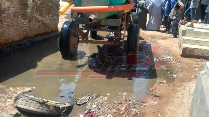 إنهاء مشكلة الصرف