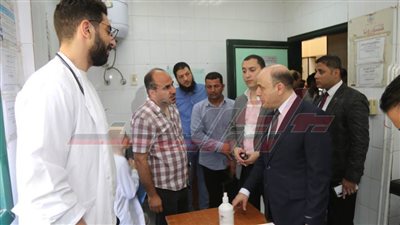 محافظ كفر الشيخ يتفقد وحدة طب الأسرة