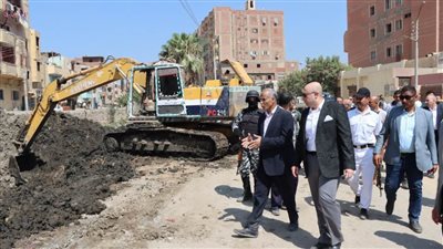 بتكلفة 23 مليون جنيه.. تغطية ترعة بوش لمنع التكدس المروري بمدينة ناصر