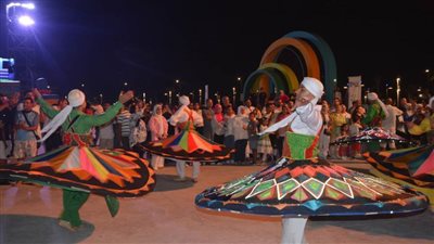 تنورة وفلكلور سكندري في انطلاق مشاركة الثقافة بمهرجان 