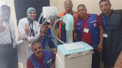 توفير جهاز أشعة لتقديم خدمة الفحص الطبي بالقوافل الطبية بالمناطق المحرومة من الرعاية الصحية 