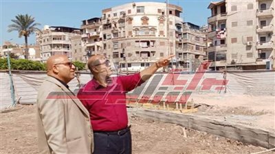 رئيس مدينة دسوق ونائبه يتفقدان الأعمال القائمة بالمدينة 