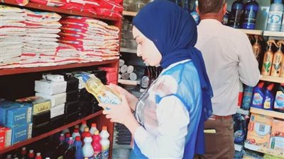 بالصور.. حملات تموينية مكثفة بأسواق الوادي الجديد  