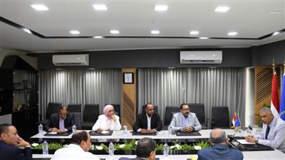   محافظ أسوان يلتقي أعضاء الهيئة البرلمانية لحزب مستقبل وطن