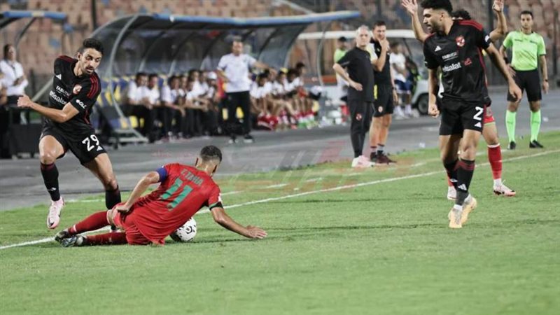 جانب من المباراة