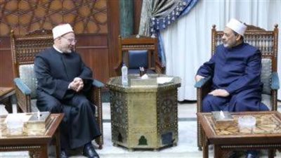شيخ الأزهر يستقبل مفتي الجمهورية للتهنئة بجولة فضيلته إلى جنوب شرق آسيا