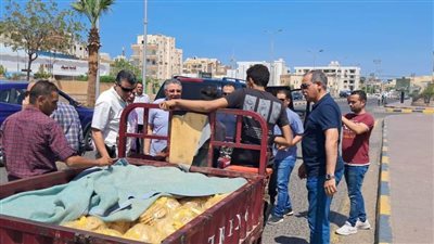 محافظ البحر الأحمر يضبط 3350 رغيفًا مدعمًا مهربًا