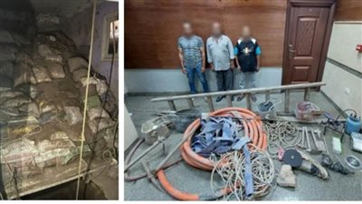 ضبط 3 أشخاص لقيامهم بالتنقيب غير المشروع عن الآثار داخل عقار بمصر القديمة 