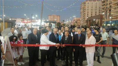 محافظ بورسعيد يفتتح المعرض السابع للكتاب وسط إقبال كبير.. صور