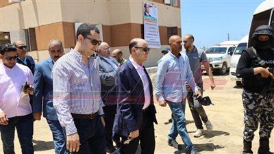 محافظ كفر الشيخ يتفقد مشروع إنشاء 9 عمارات «سكن كريم»