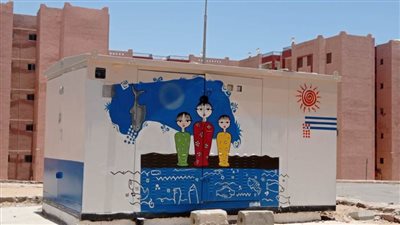 مبادرة لتجميل مدينة أسوان الجديدة تحت عنوان 