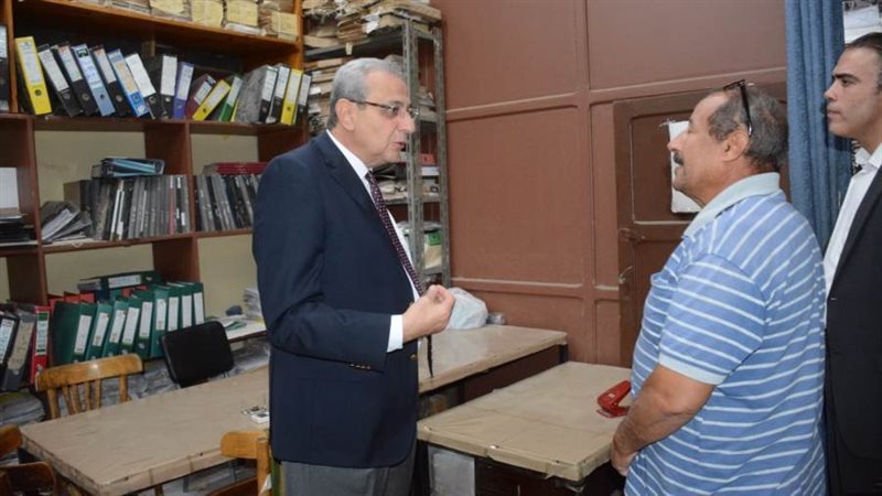 محافظ الغربية خلال