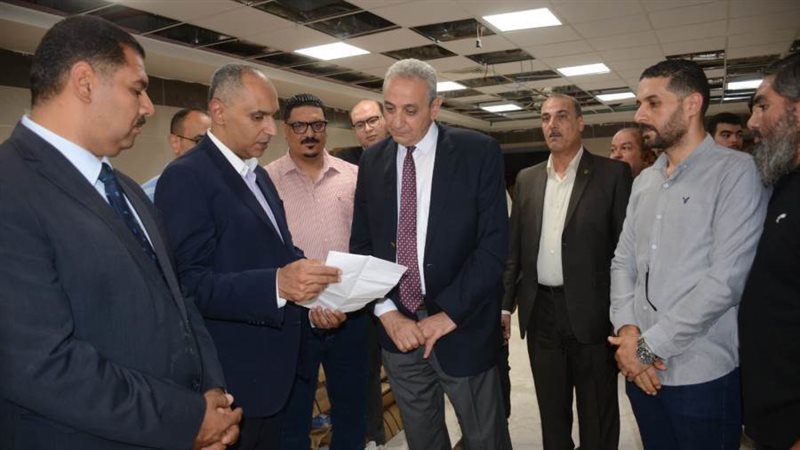 محافظ الغربية خلال