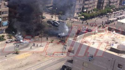 انفجار سيارة مفخخة بمدينة نصر