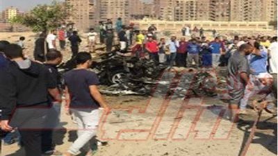 مدير الحماية المدنية يصل موقع انفجار مدينة نصر