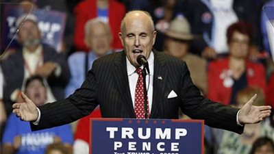 رودي جولياني أبرز المرشحين لوزارة الخارجية في إدارة ترامب