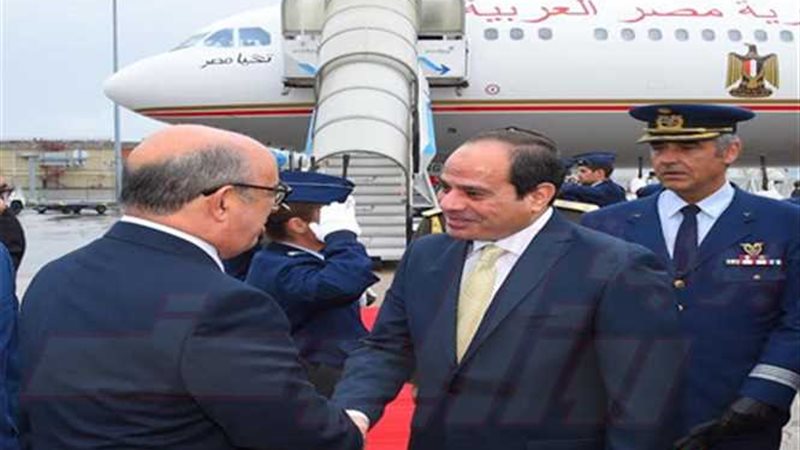 السيسي يصل البرتغال