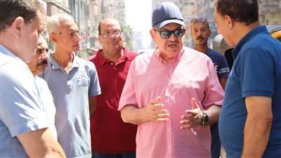 صرف إسكندرية: جولة ميدانية لمتابعة الحالة الفنية للمحطات بمنطقة المنتزه