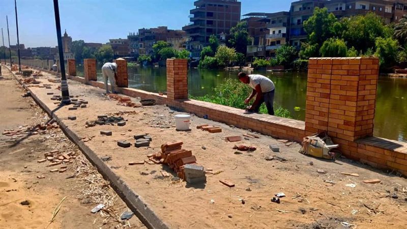 جانب من إنشاء كورنيش