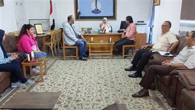 حزب المصريين بالبحر الأحمر يلتقي قيادات التضامن الاجتماعي بالمحافظة لبحث التعاون المشترك