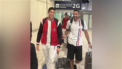بعثة منتخب مصر للطائرة تصل إلى باريس للمشاركة في دورة الألعاب الأولمبية 