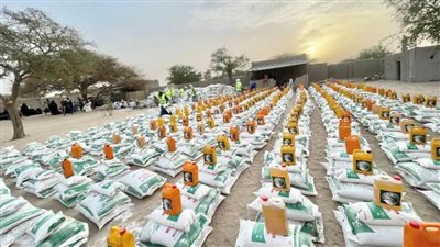 مركز الملك سلمان للإغاثة يوزع السلال الغذائية في أقاليم تشاد