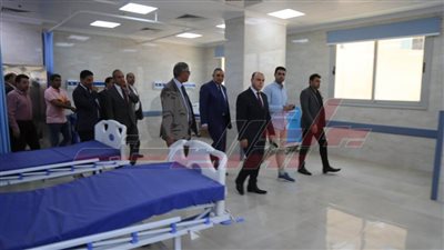 محافظ كفر الشيخ يتفقد الأعمال التنفيذية بالمدينة الطبية الجامعية