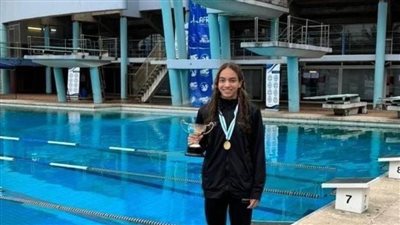 ملك توفيق أصغر لاعبة تمثل ألعاب الماء في الأولمبياد وثاني أصغر لاعبة بالبعثة المصرية في باريس