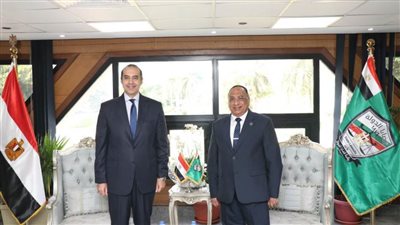 قضايا الدولة تبحث التعاون مع وزير الشؤون النيابية والقانونية