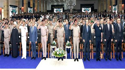 وزير الدفاع يشهد فعاليات المؤتمر العلمي الدولي الرابع للاتصالات ومسابقة الابتكارات العلمية بالأكاديمية العسكرية المصرية