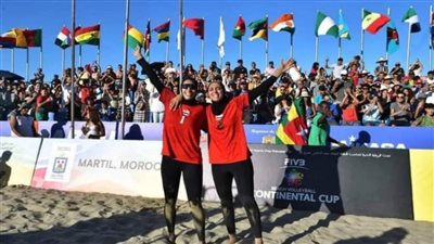 منتخب الطائرة الشاطئية يتوجه لباريس استعدادا للمشاركة في دورة الألعاب الأولمبية 