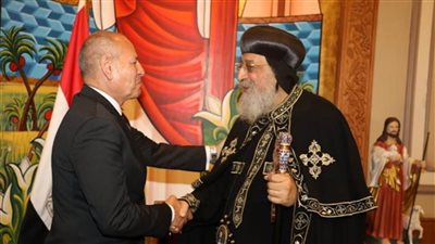 محافظ القاهرة بعد لقاء البابا تواضروس: 