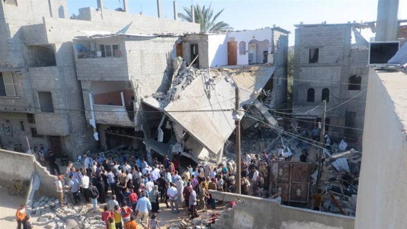 قصف غزة - أرشيفية