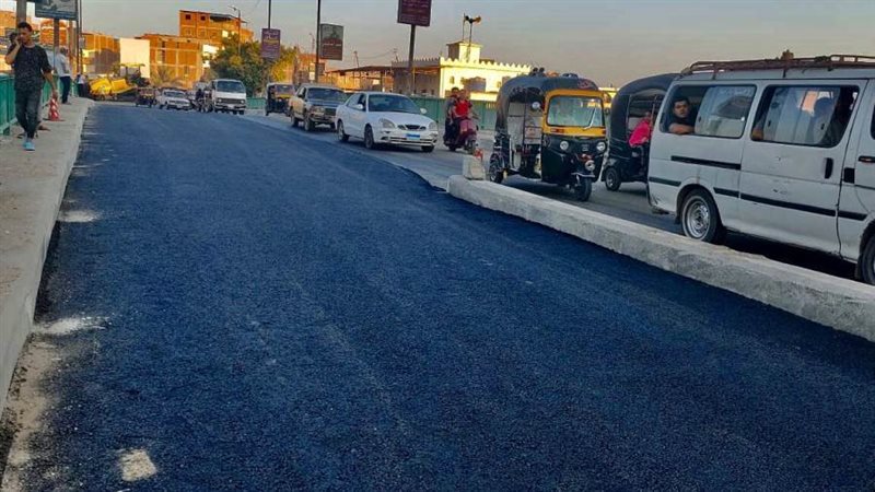 رفع كفاءة كوبرى الرباط