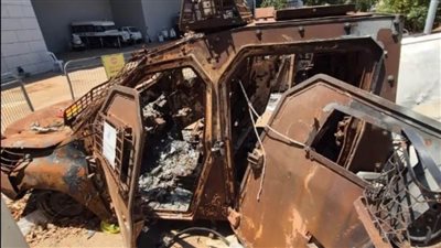 الاحتلال يعثر على بقايا عظام ومركبات من معارك 7 اكتوبر