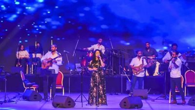  إطلالة جديدة للفنانة نسمة محجوب على المسرح المكشوف بدار الأوبرا