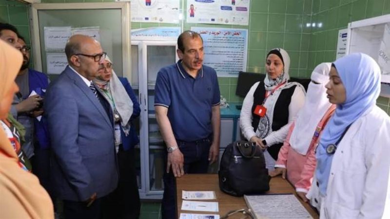 جولة نائب وزير الصحة