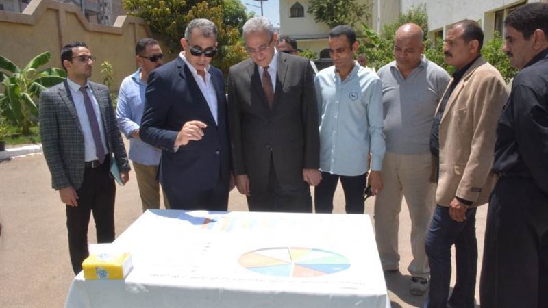 محافظ الغربية خلال