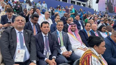 وزير الشباب والرياضة يشهد حفل افتتاح أوليمبياد باريس